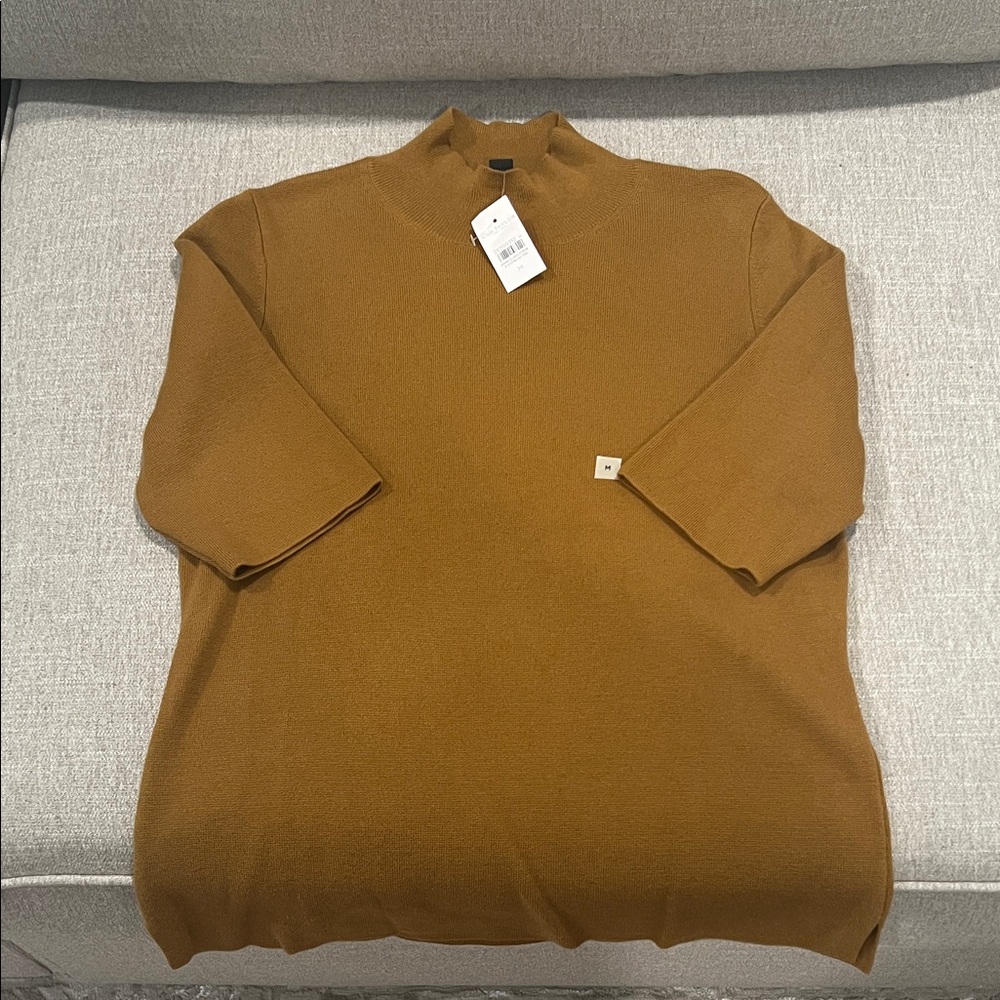 Ann Taylor Factory Men's Tan Turtleneck Sweater
